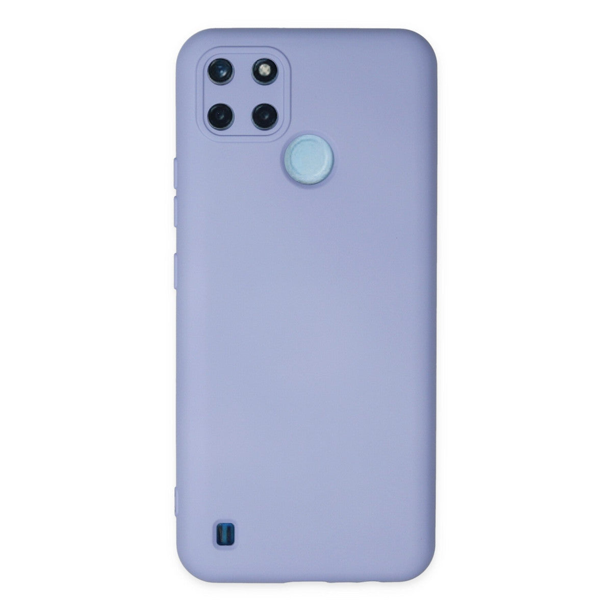 Newface Realme C25Y Kılıf Nano içi Kadife Silikon