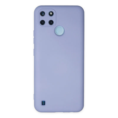 Newface Realme C25Y Kılıf Nano içi Kadife Silikon