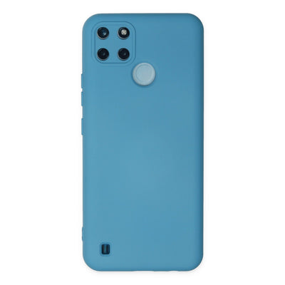 Newface Realme C25Y Kılıf Nano içi Kadife Silikon
