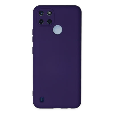 Newface Realme C25Y Kılıf Nano içi Kadife Silikon