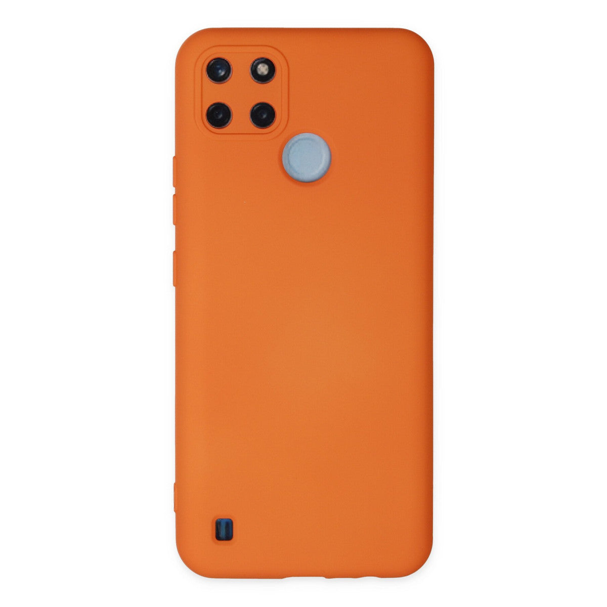 Newface Realme C25Y Kılıf Nano içi Kadife Silikon