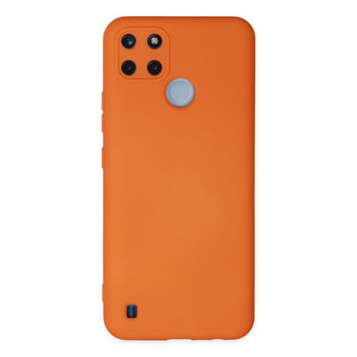 Newface Realme C25Y Kılıf Nano içi Kadife Silikon