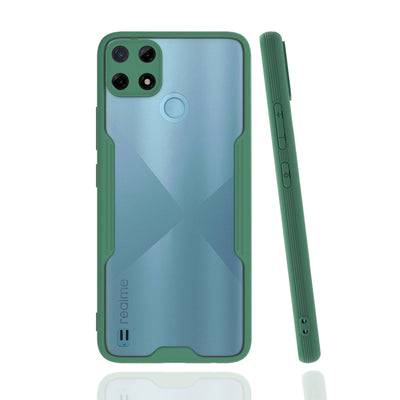 Newface Realme C25Y Kılıf Platin Silikon