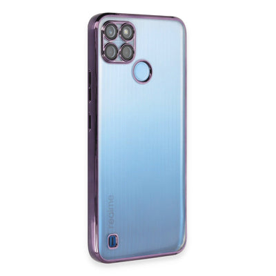 Newface Realme C25Y Kılıf Razer Lensli Silikon
