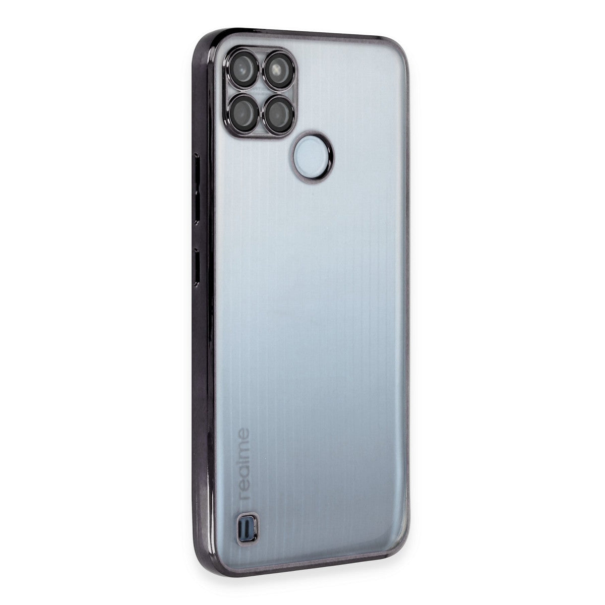 Newface Realme C25Y Kılıf Razer Lensli Silikon