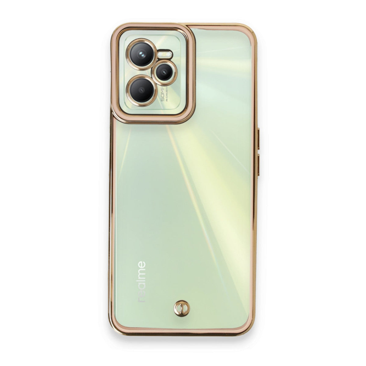 Newface Realme C35 Kılıf Liva Lens Silikon
