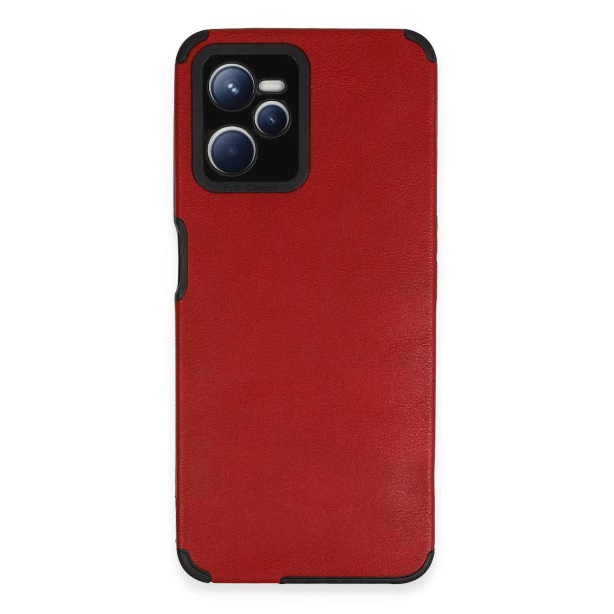Newface Realme C35 Kılıf Loop Deri Silikon
