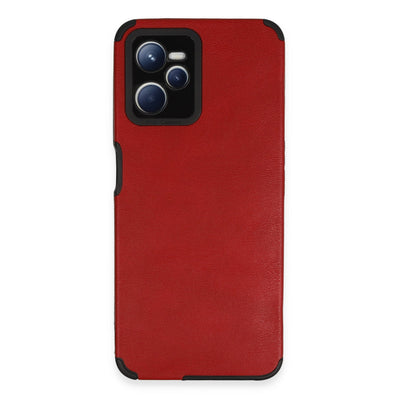 Newface Realme C35 Kılıf Loop Deri Silikon