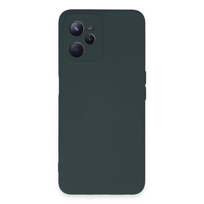 Newface Realme C35 Kılıf Nano içi Kadife Silikon