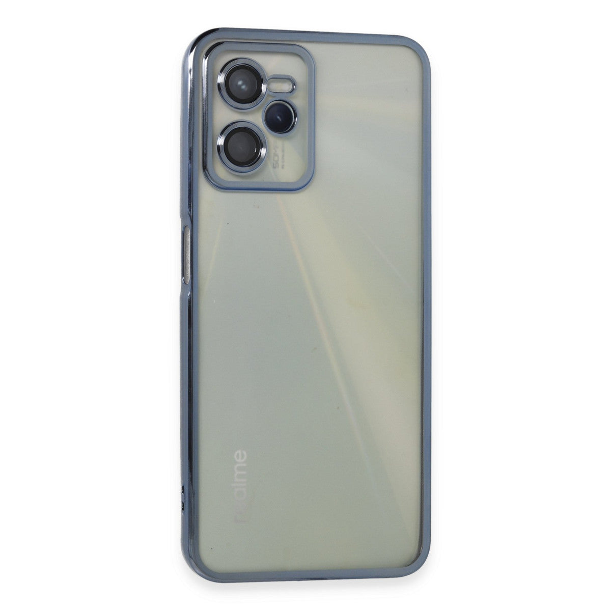 Newface Realme C35 Kılıf Razer Lensli Silikon