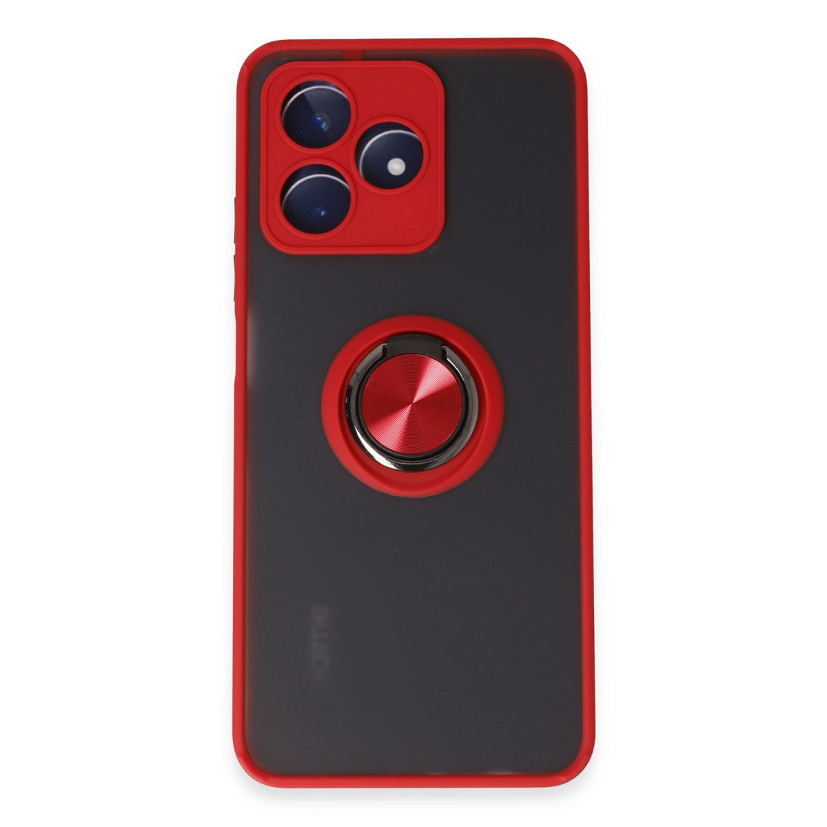 Newface Realme C53 Kılıf Montreal Yüzüklü Silikon Kapak