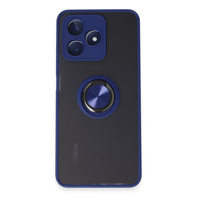 Newface Realme C53 Kılıf Montreal Yüzüklü Silikon Kapak