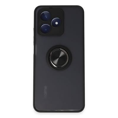 Newface Realme C53 Kılıf Montreal Yüzüklü Silikon Kapak