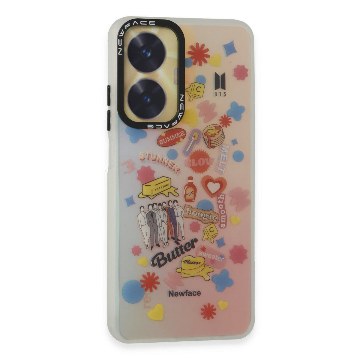 Newface Realme C55 Kılıf Estoril Desenli Kapak - Estoril