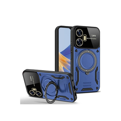 Newface Realme C55 Kılıf Joy Lens Standlı Kapak