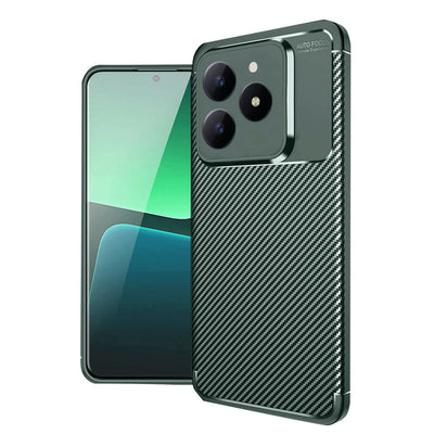 Newface Realme C61 Kılıf Auto Focus Karbon Kapak