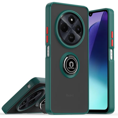 Newface Realme C75 4G Kılıf Montreal Yüzüklü Silikon Kapak