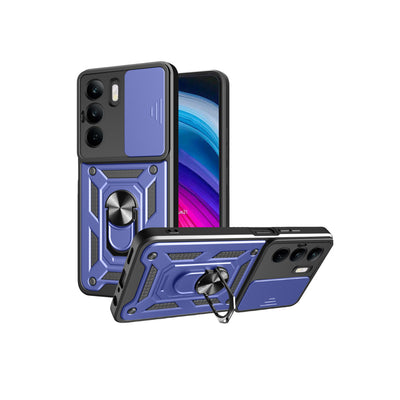 Newface Realme C75 4G Kılıf Pars Lens Yüzüklü Silikon