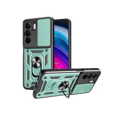Newface Realme C75 4G Kılıf Pars Lens Yüzüklü Silikon