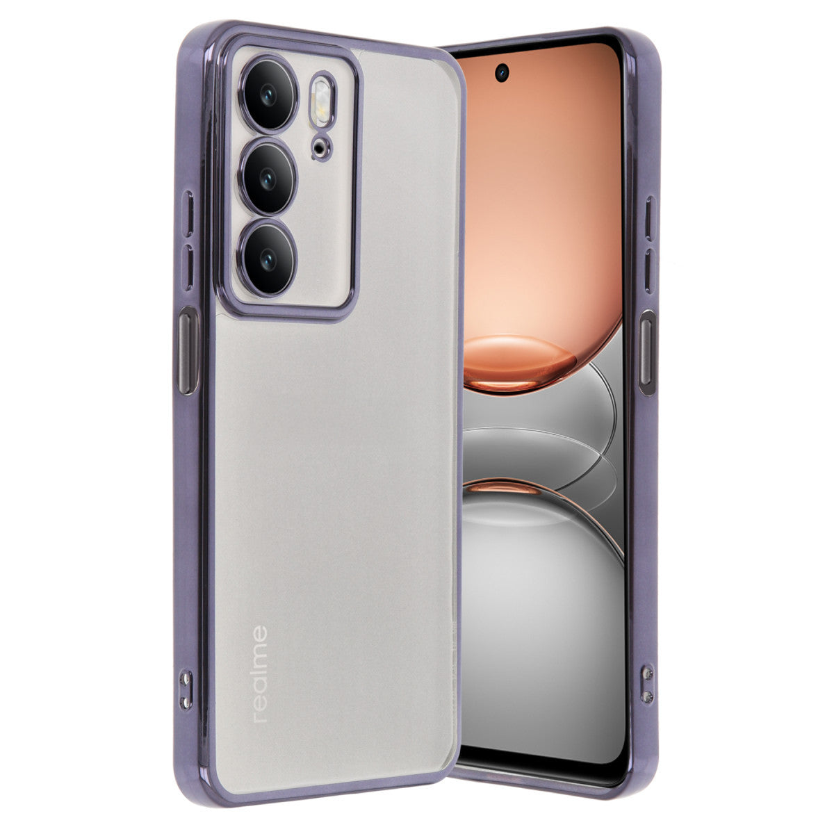 Newface Realme C75 4G Kılıf Razer Lensli Silikon