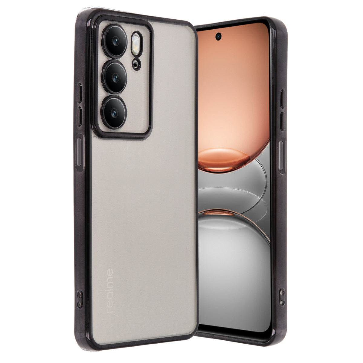 Newface Realme C75 4G Kılıf Razer Lensli Silikon