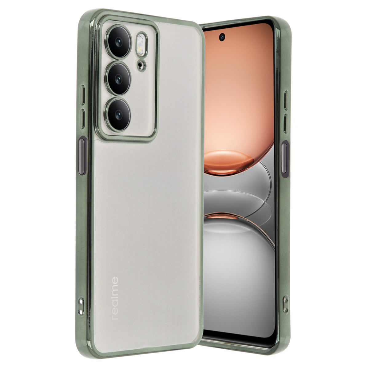 Newface Realme C75 4G Kılıf Razer Lensli Silikon