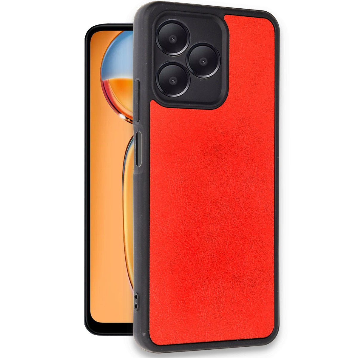 Newface Realme Note 50 4G Kılıf Aras Deri Kapak