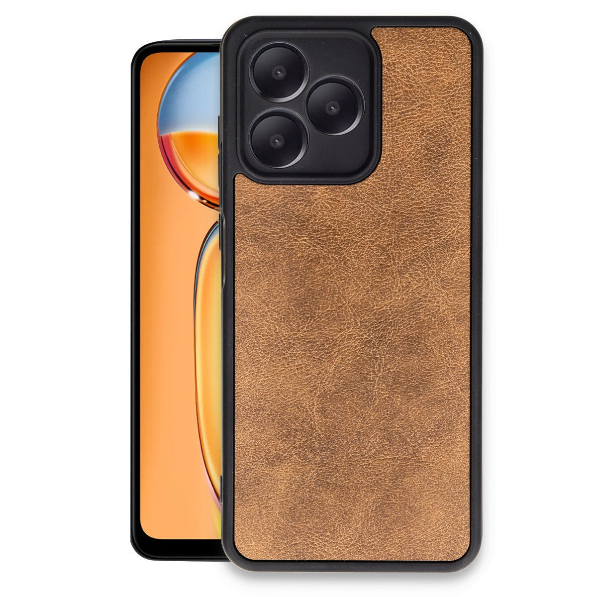 Newface Realme Note 50 4G Kılıf Aras Deri Kapak
