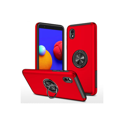 Newface Samsung Galaxy A01 Core Kılıf Elit Yüzüklü Kapak