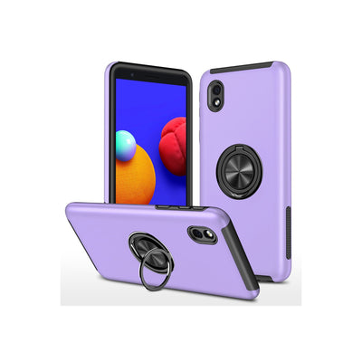 Newface Samsung Galaxy A01 Core Kılıf Elit Yüzüklü Kapak