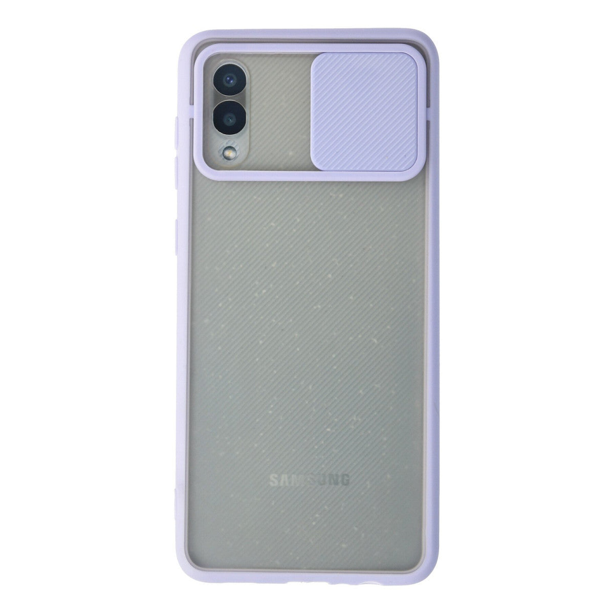 Newface Samsung Galaxy A02 Kılıf Palm Buzlu Kamera Sürgülü Silikon
