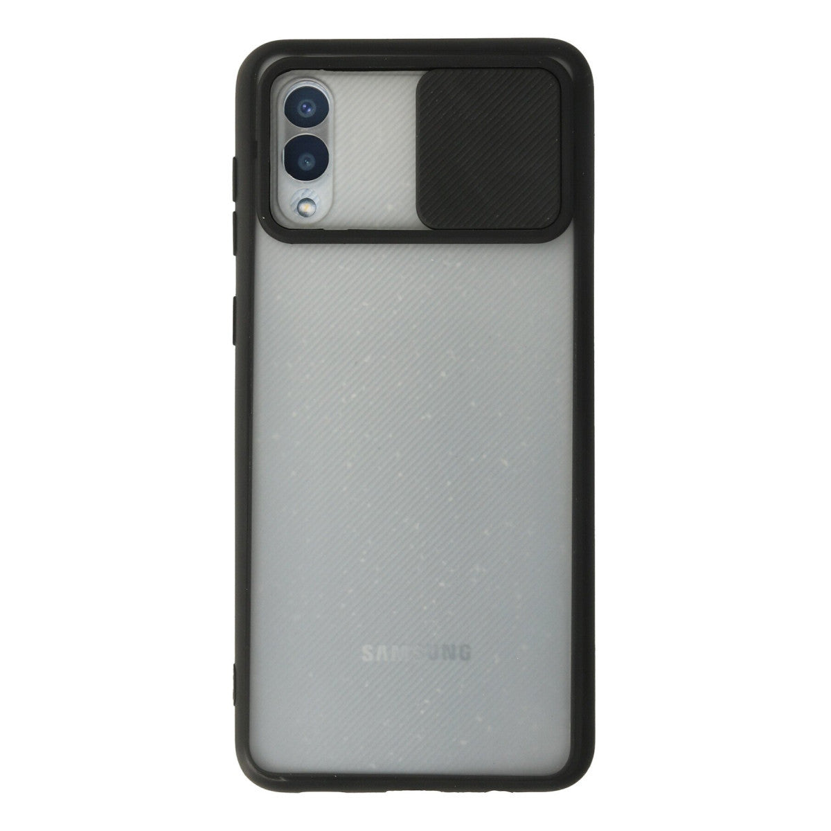 Newface Samsung Galaxy A02 Kılıf Palm Buzlu Kamera Sürgülü Silikon