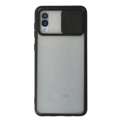 Newface Samsung Galaxy A02 Kılıf Palm Buzlu Kamera Sürgülü Silikon