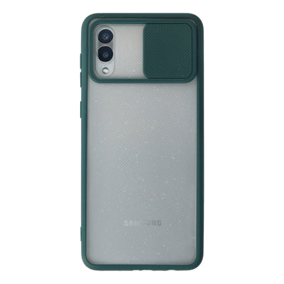 Newface Samsung Galaxy A02 Kılıf Palm Buzlu Kamera Sürgülü Silikon