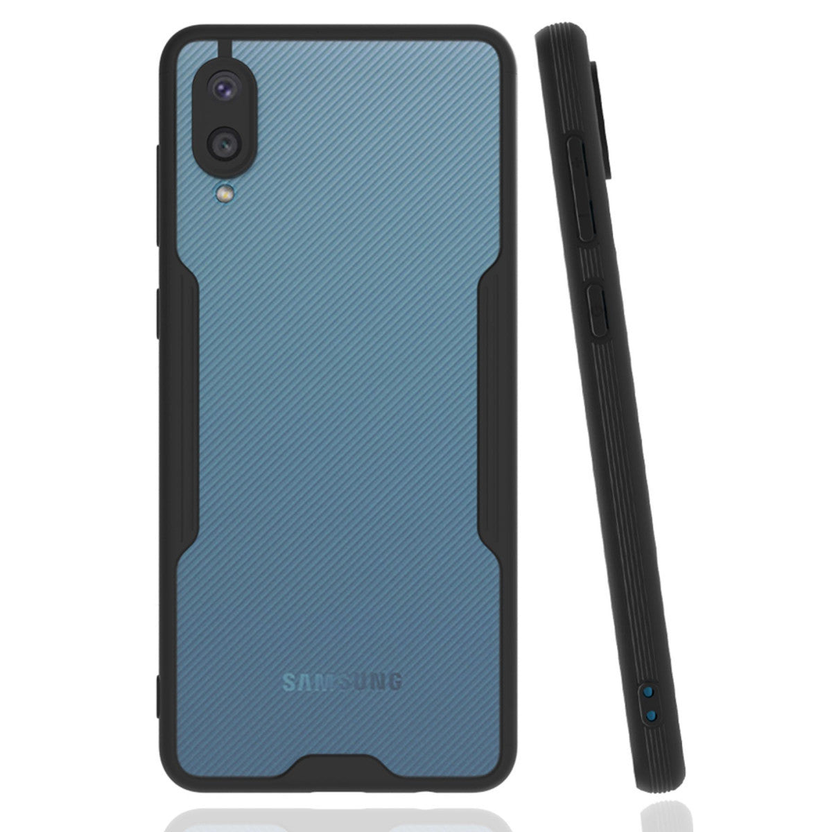 Newface Samsung Galaxy A02 Kılıf Platin Silikon