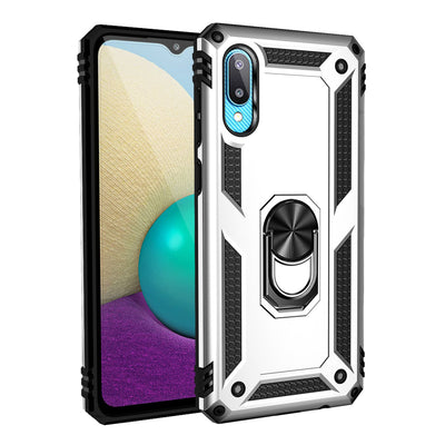 Newface Samsung Galaxy A02 Kılıf Sofya Yüzüklü Silikon Kapak
