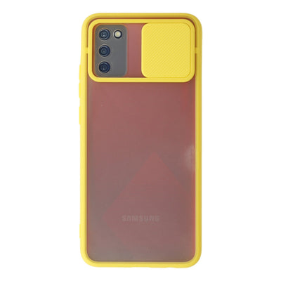 Newface Samsung Galaxy A02S Kılıf Palm Buzlu Kamera Sürgülü Silikon