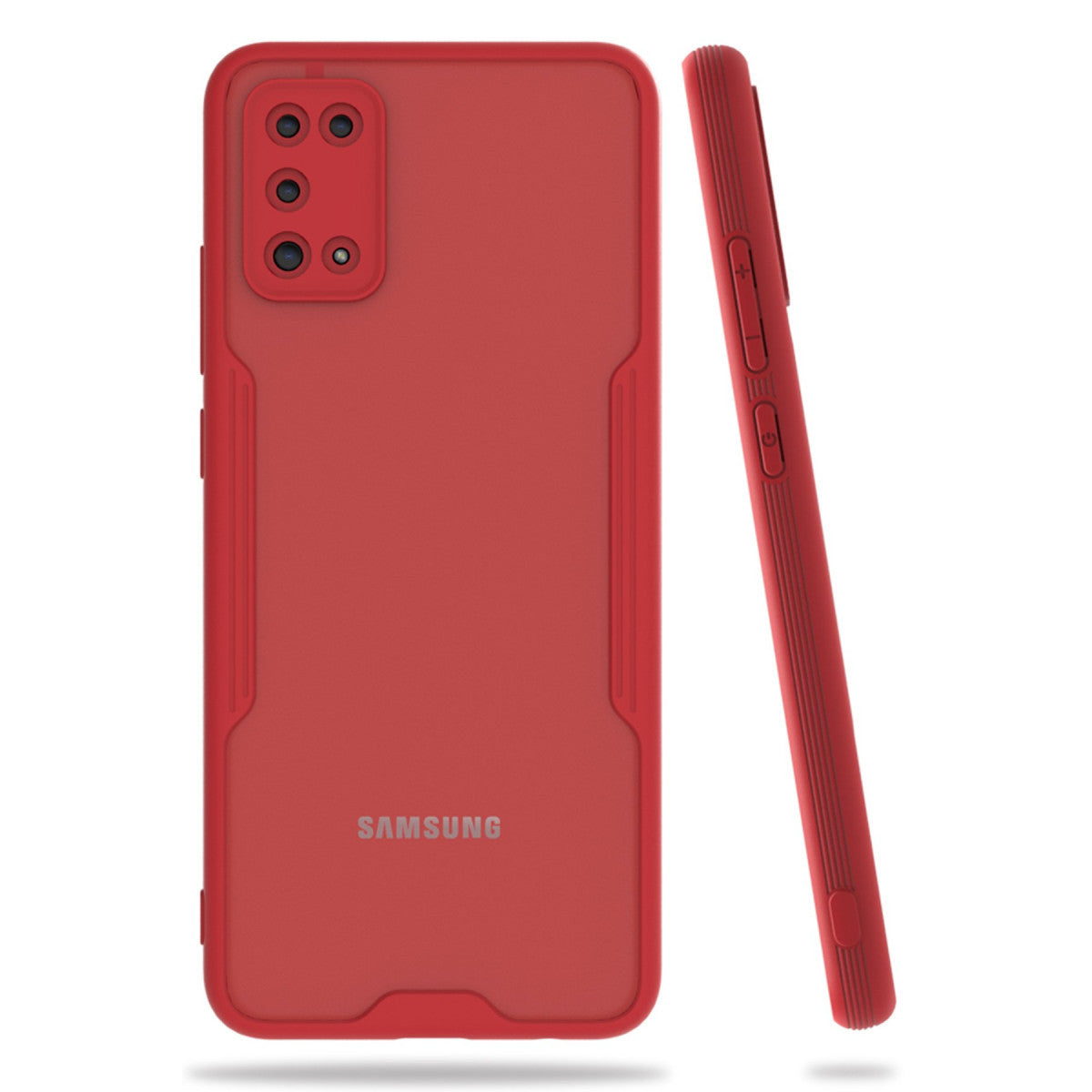Newface Samsung Galaxy A02S Kılıf Platin Silikon