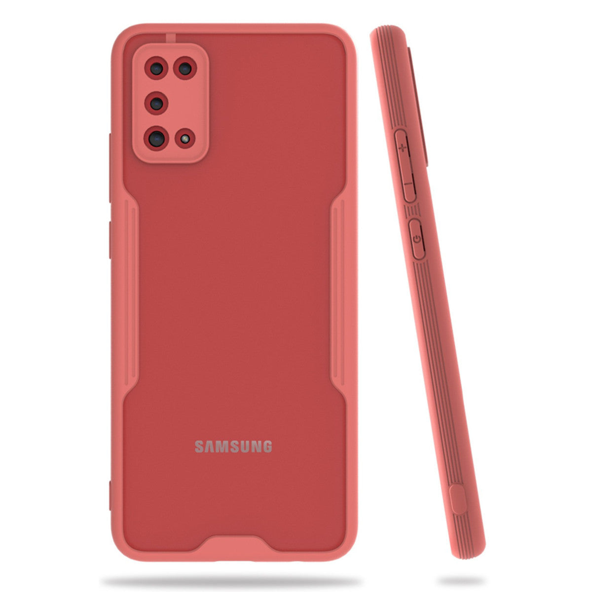 Newface Samsung Galaxy A02S Kılıf Platin Silikon