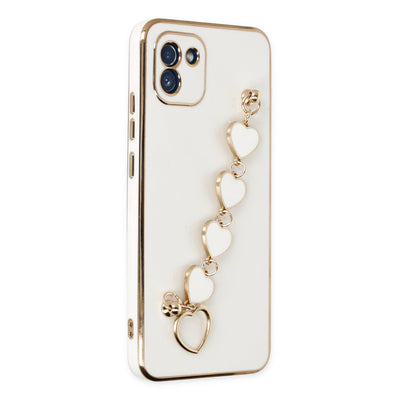 Newface Samsung Galaxy A03 Kılıf Esila Silikon