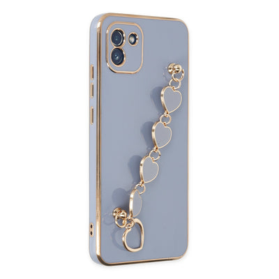 Newface Samsung Galaxy A03 Kılıf Esila Silikon