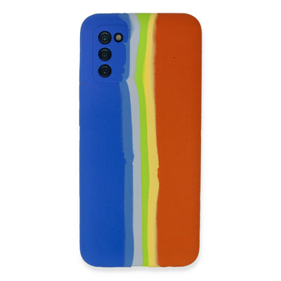 Newface Samsung Galaxy A03S Kılıf Ebruli Lansman Silikon