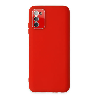 Newface Samsung Galaxy A03S Kılıf Lansman Glass Kapak