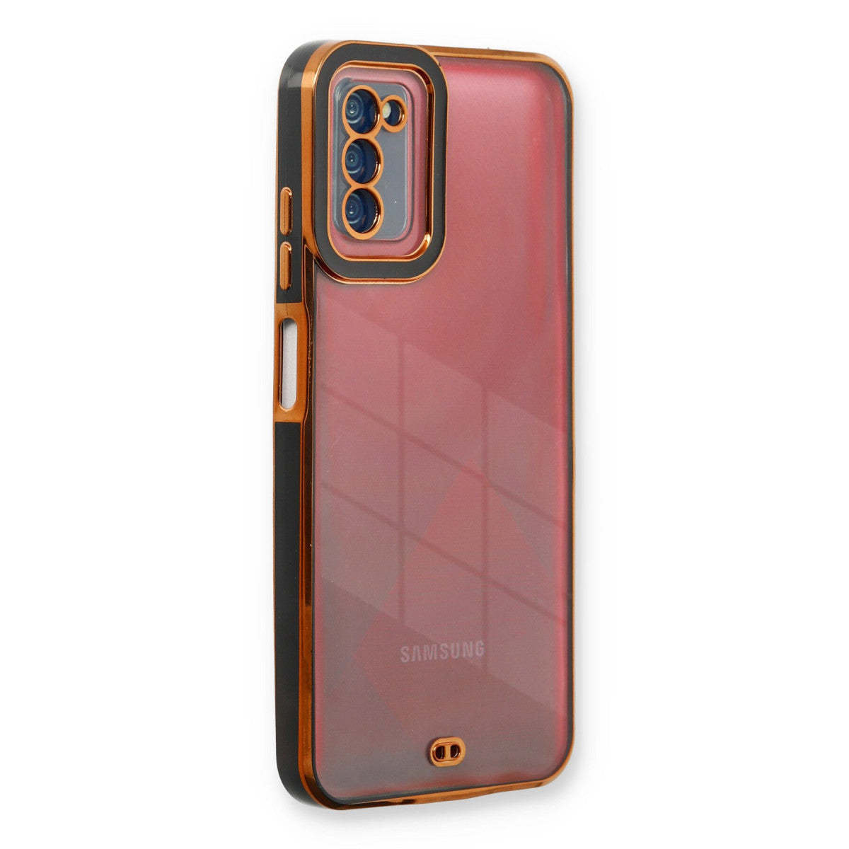 Newface Samsung Galaxy A03S Kılıf Liva Lens Silikon