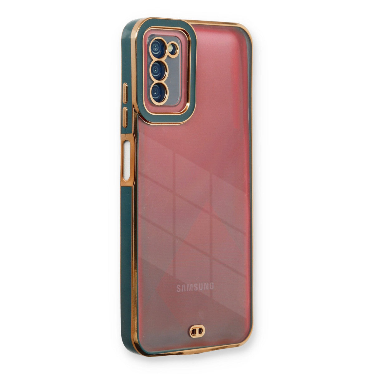Newface Samsung Galaxy A03S Kılıf Liva Lens Silikon