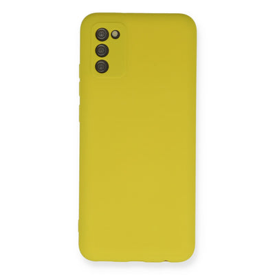 Newface Samsung Galaxy A03S Kılıf Nano içi Kadife Silikon