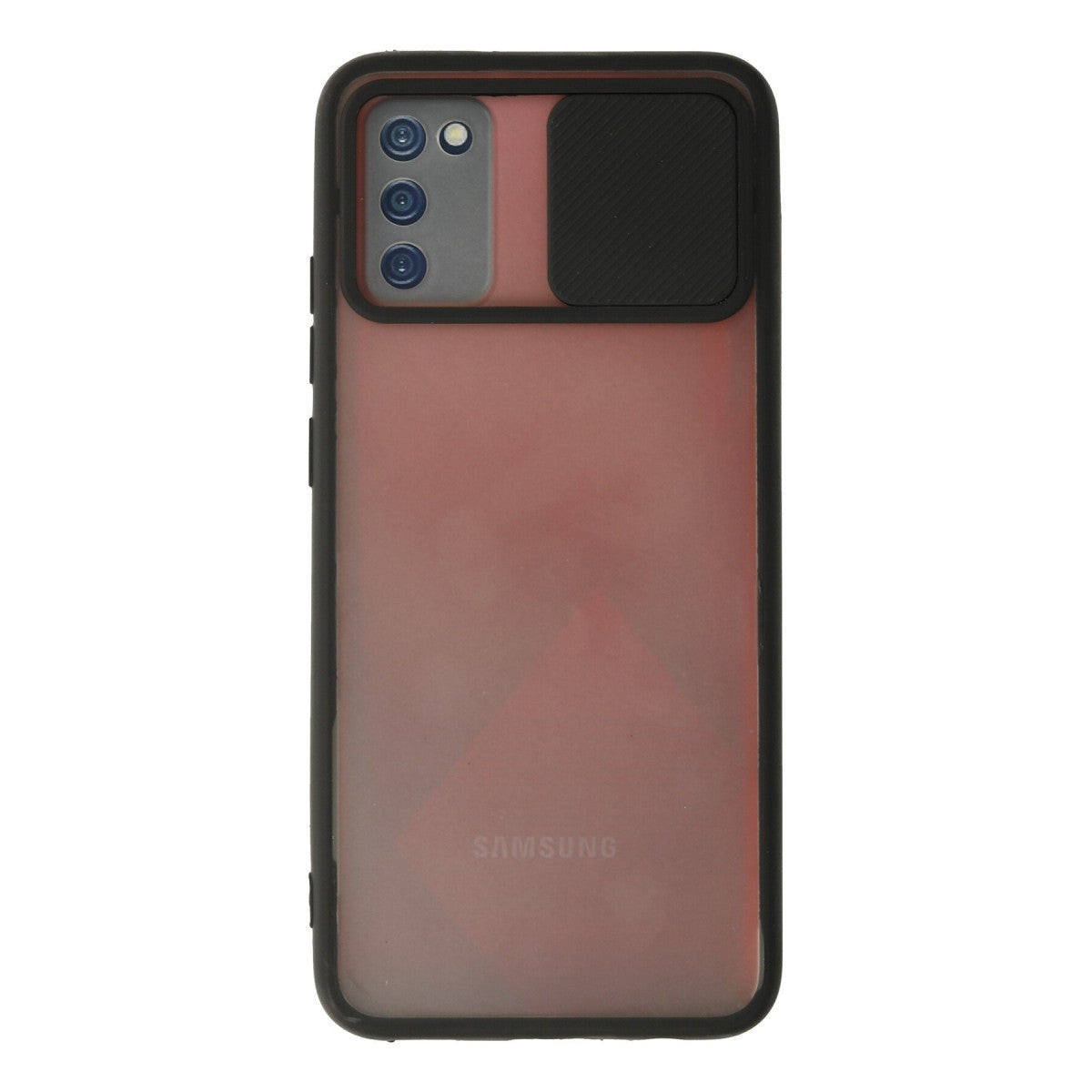 Newface Samsung Galaxy A03S Kılıf Palm Buzlu Kamera Sürgülü Silikon