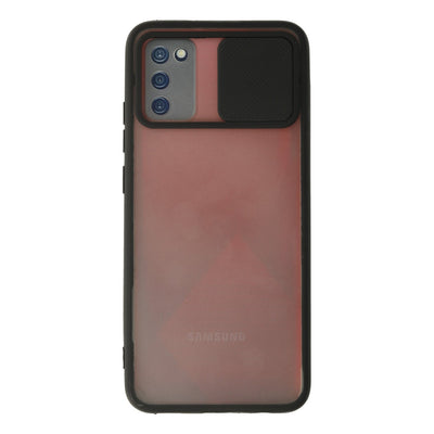 Newface Samsung Galaxy A03S Kılıf Palm Buzlu Kamera Sürgülü Silikon