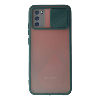 Newface Samsung Galaxy A03S Kılıf Palm Buzlu Kamera Sürgülü Silikon