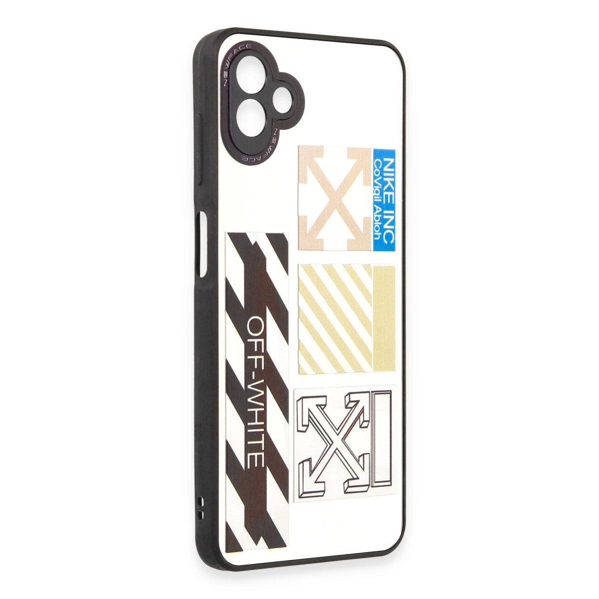Newface Samsung Galaxy A04 Kılıf Mirror Desenli Kapak - Mirror